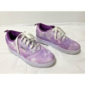 Heelys Youth Lavender Tie-Dye Sneakers w/ Wheels Shoes Skates - Big Kids Size 5